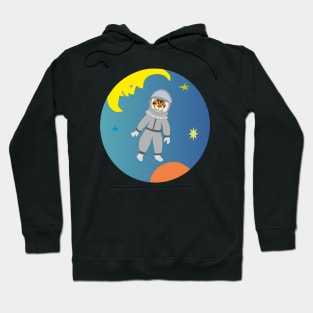 astronaut cat Hoodie